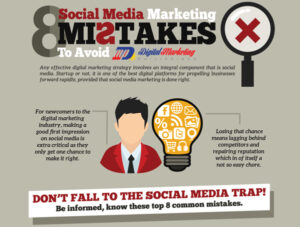 8 Social Media Marketing Mistakes to Avoid (Infographic)