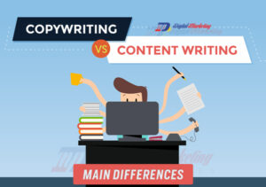 Copywriting VS Content Writing – A Comparison (Infographic)