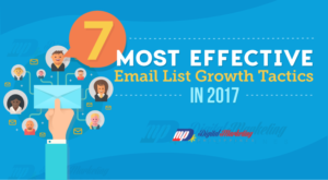 7 Most Effective Email List Growth Tactics in 2017 (Infographic)