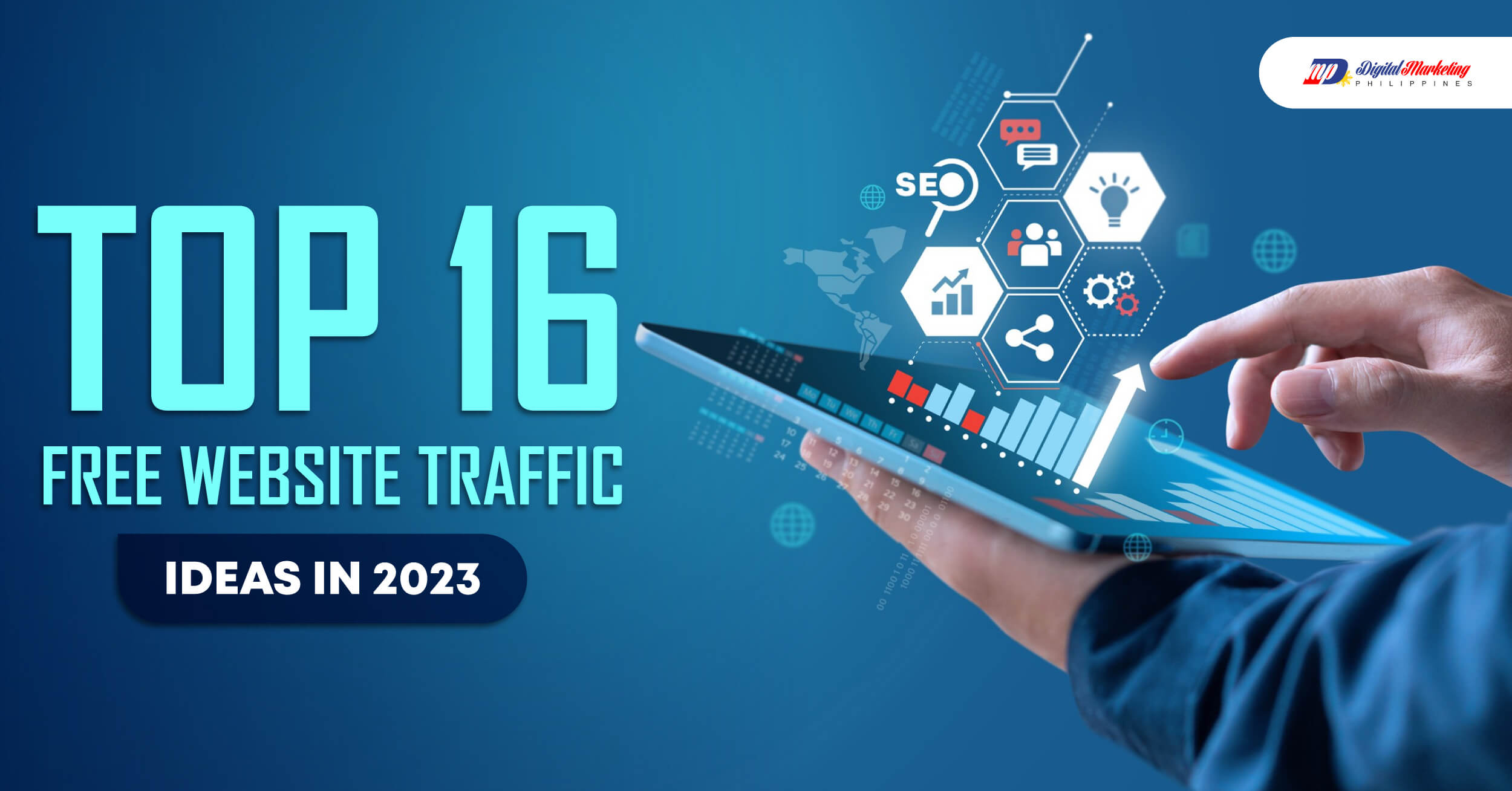 Top 16 Free Website Traffic Ideas in 2023 featured image