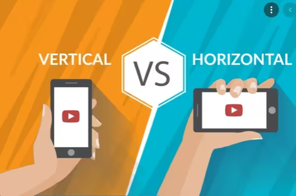 Statistics reveal that 57% of user-generated videos are filmed in a vertical format, while a staggering 94% of users hold their phones vertically. 