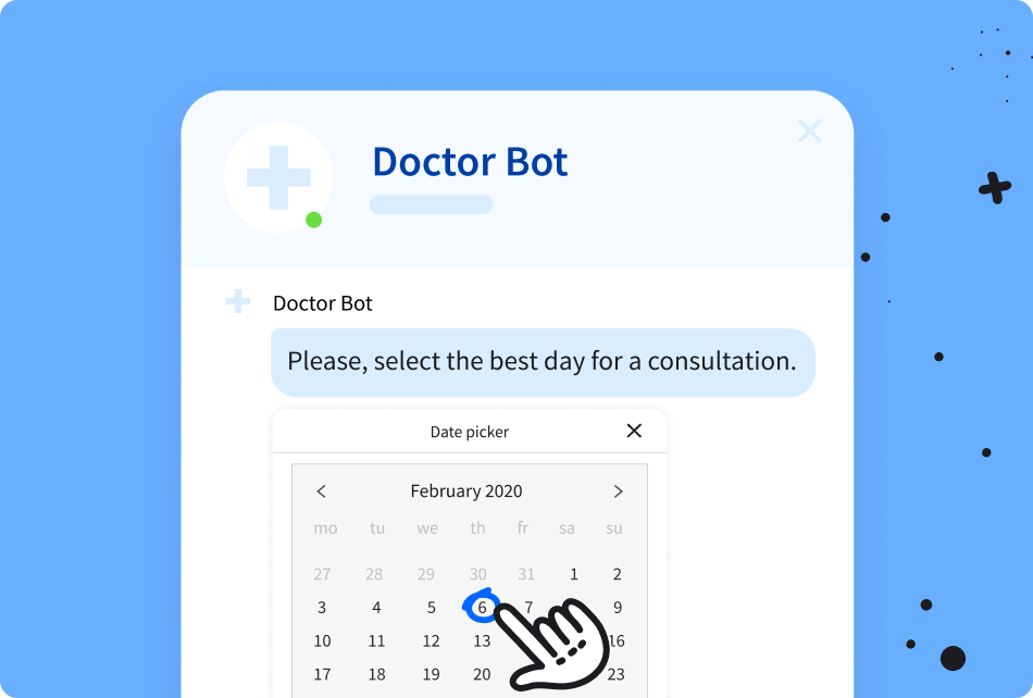 Appointment Scheduling  with doctor bot

