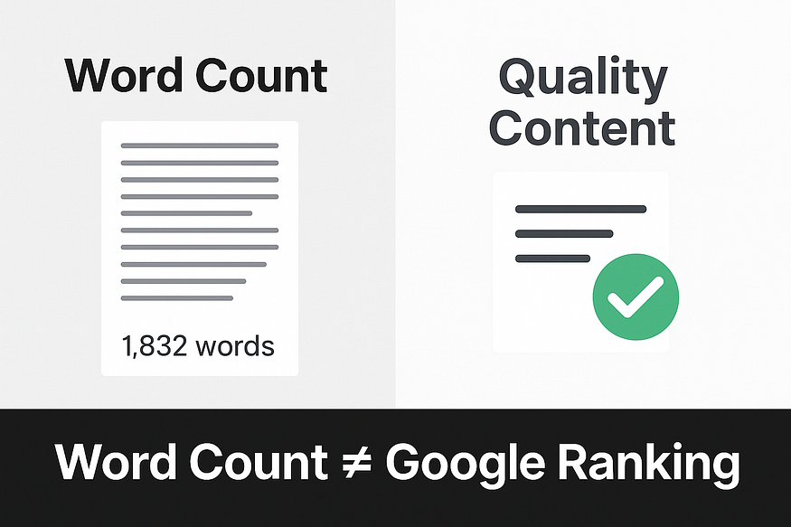 word count vs quality content
