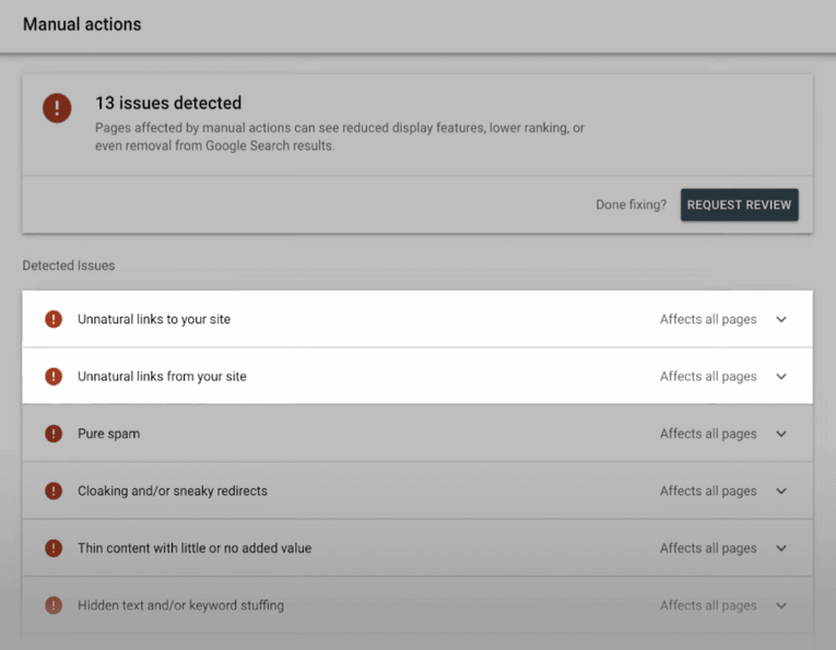 outbound and inbound links