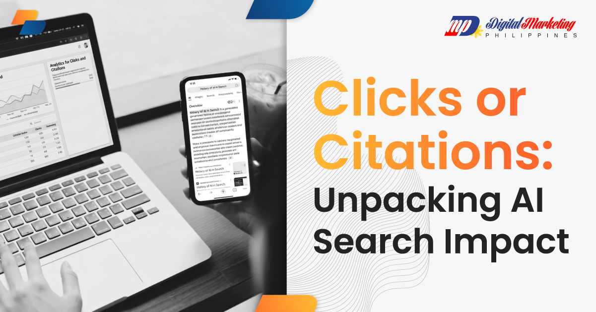 Clicks or Citations: Unpacking AI Search Impact