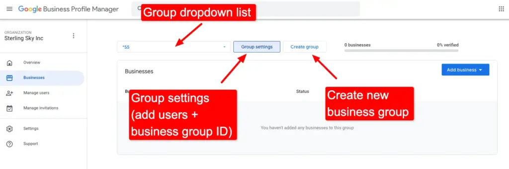 google business profile manager bulk verification