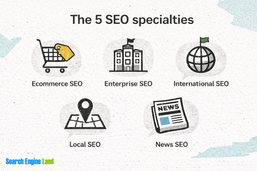 5 SEO specialties